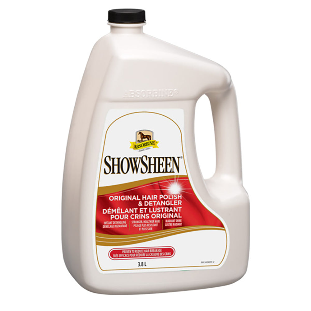 Absorbine ShowSheen Hair Polish & Detangler - 3.8L
