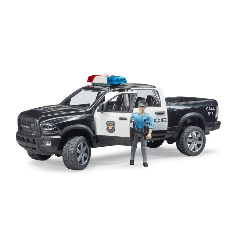 Bruder Ram 2500 Police Pickup w Police Officer