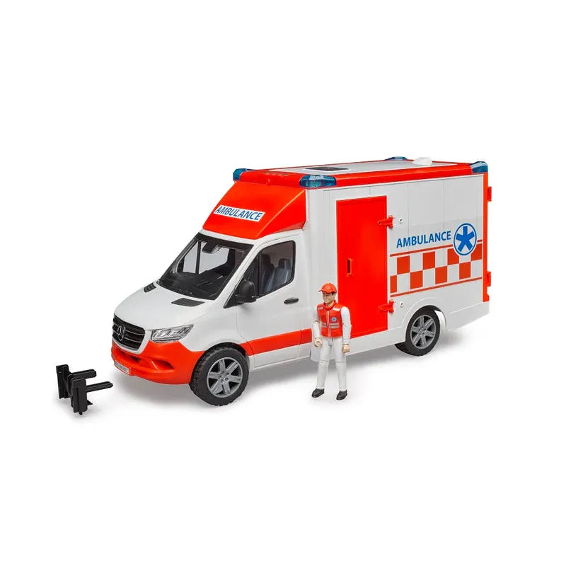 Bruder Mercedes-Benz Sprinter Ambulance w Driver