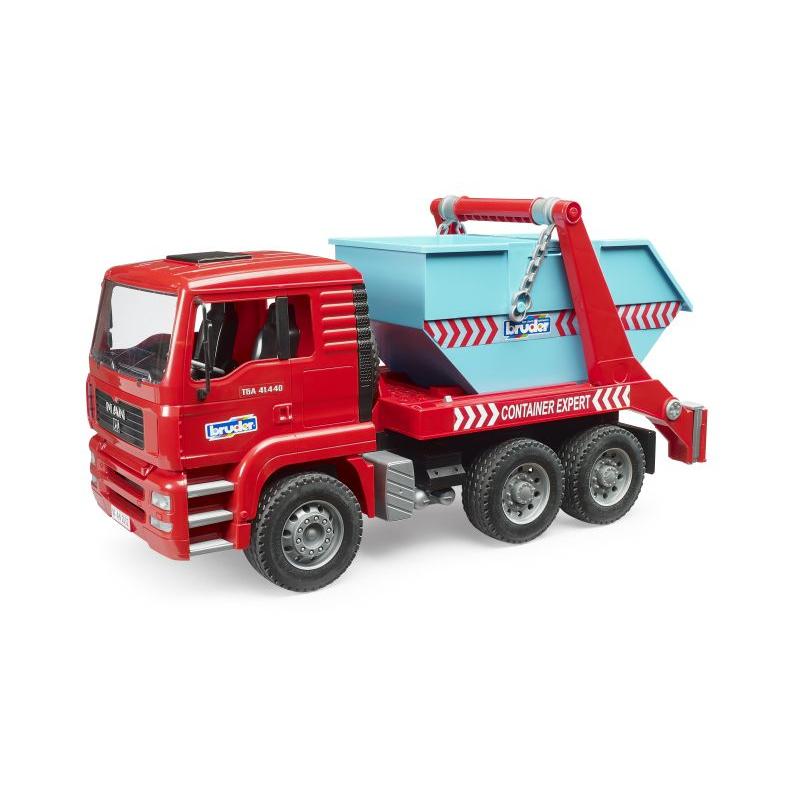Bruder TGA Skip Container Truck