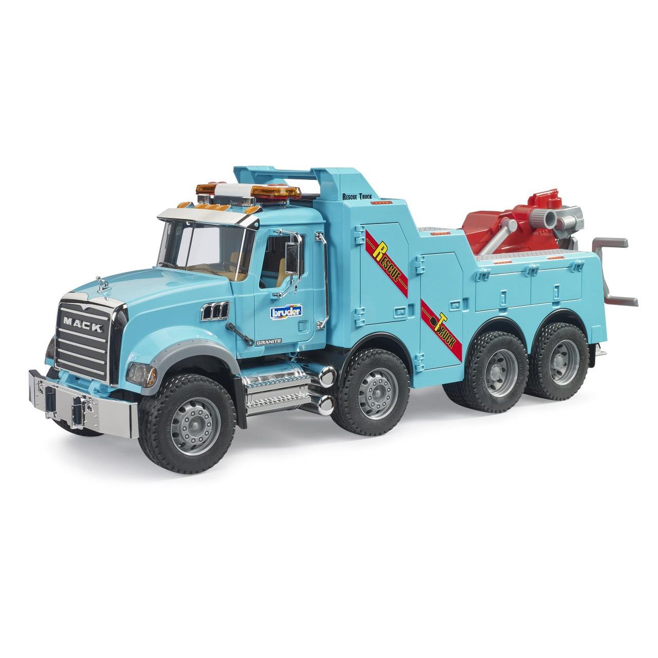 Bruder Mack Granite Heavy Tow Truck with Light and Sound