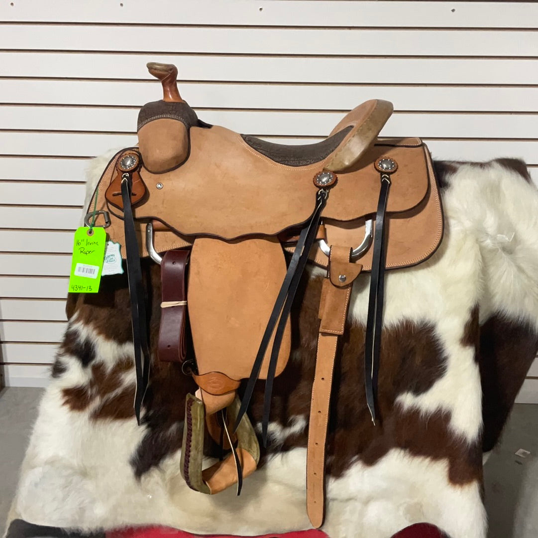 Irvine 16" Team Roping Saddle