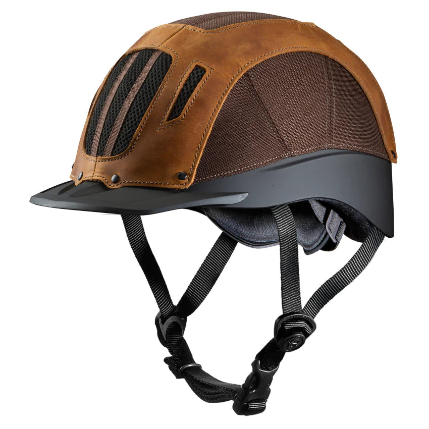 Troxel Sierra Riding Helmet - Brown