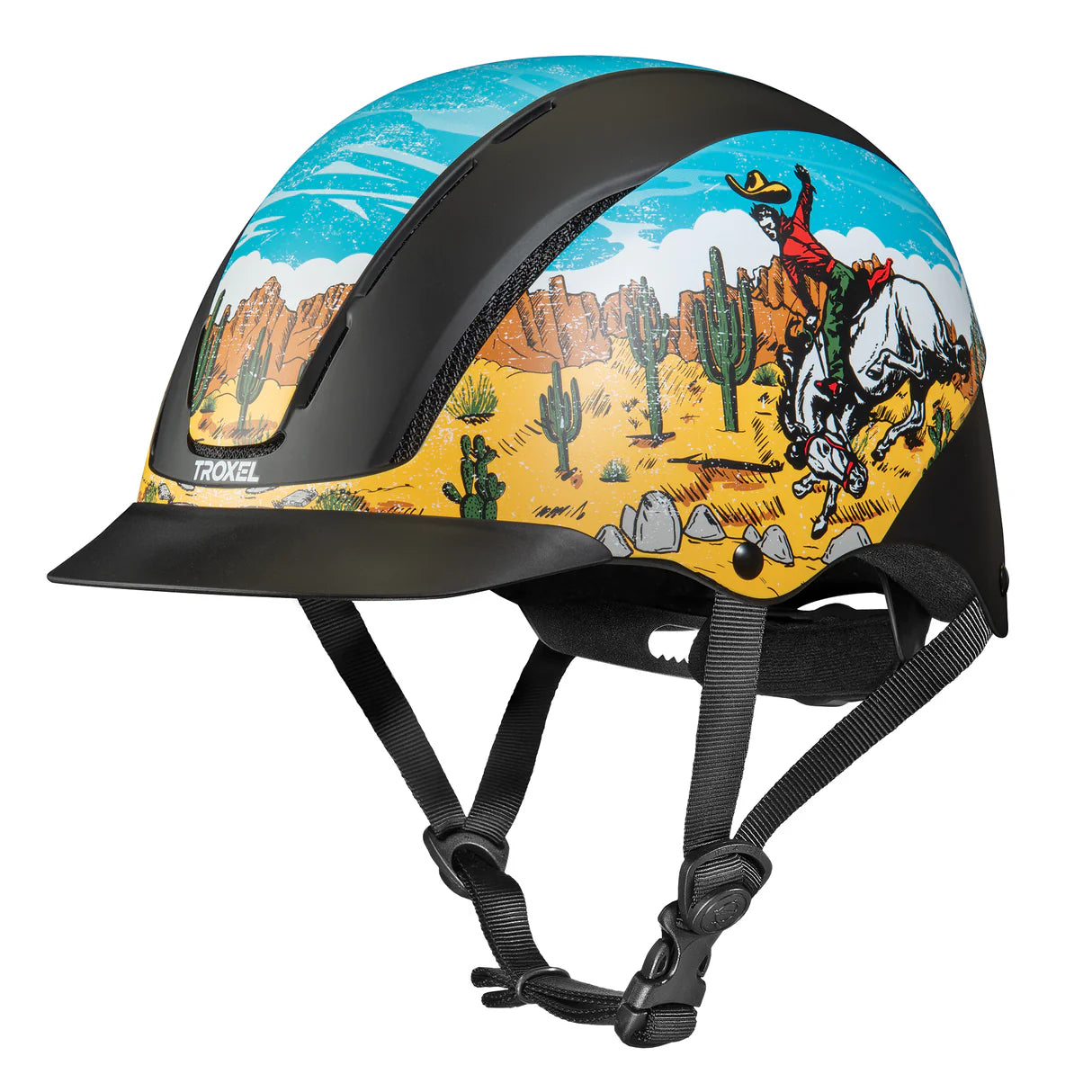 Troxel Spirit Helmet - Bucking Bronc