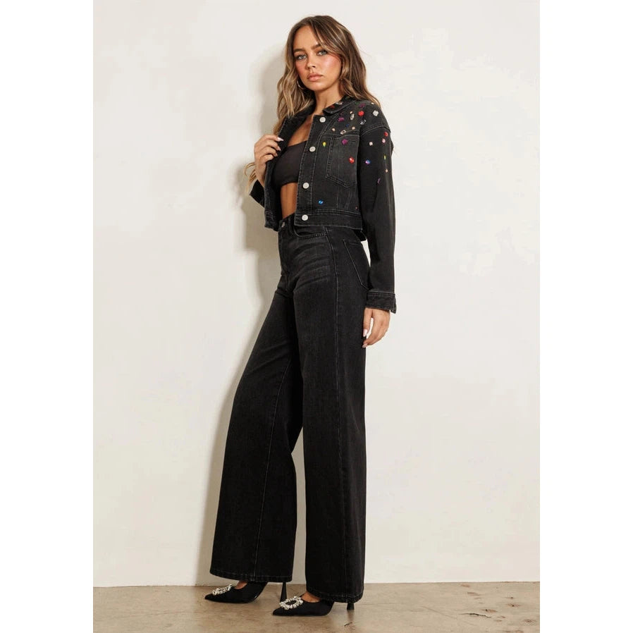 Vibrant Women's Lily Straight Jeans