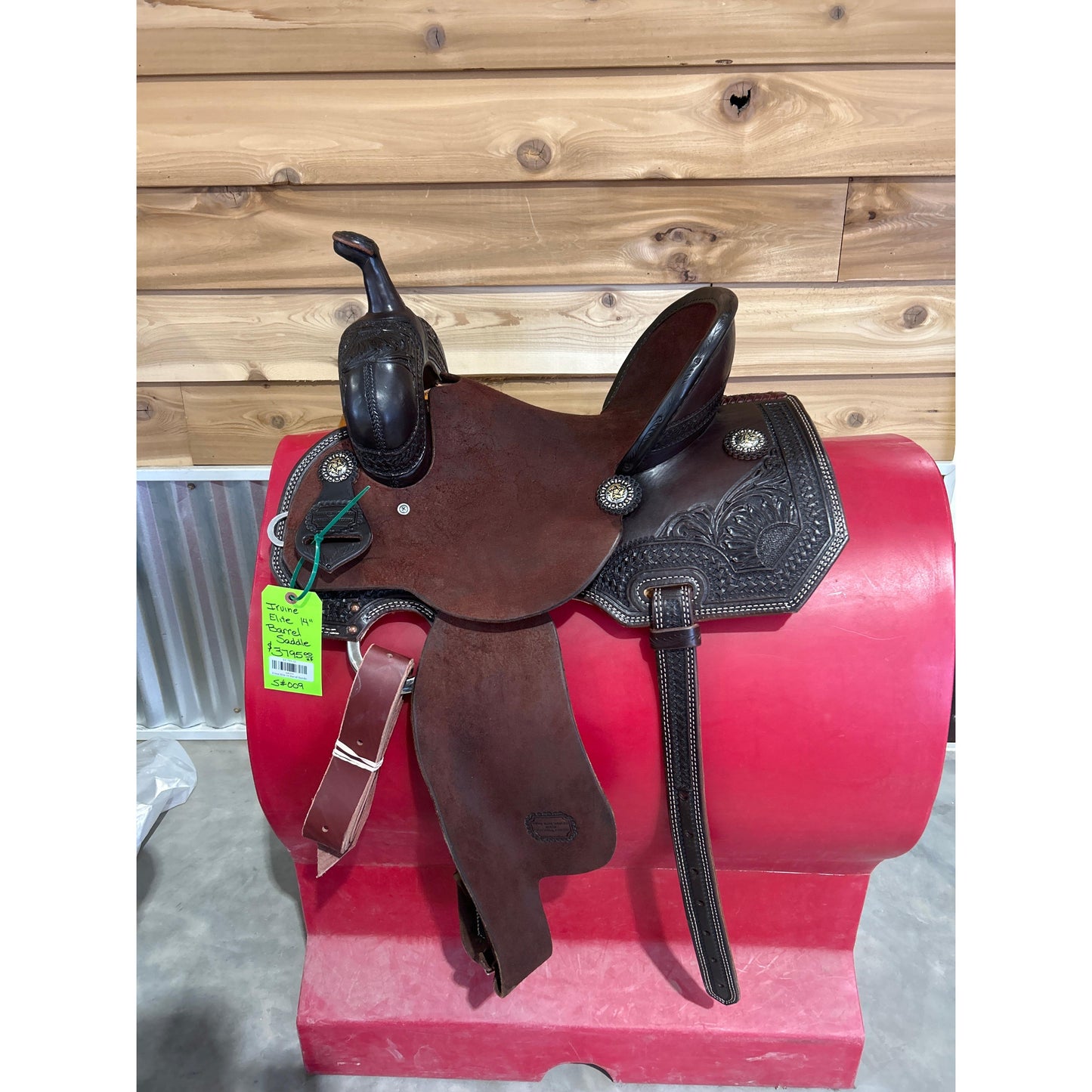 Irvine Elite 14 Barrel Saddle