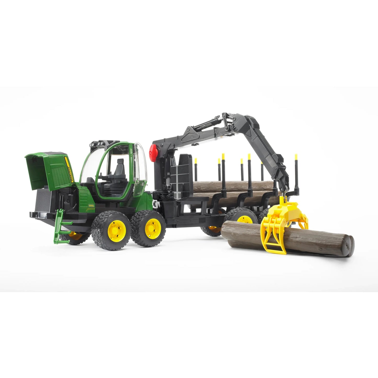 Bruder John Deere Forwarder with 4 Logs and Log Grapple