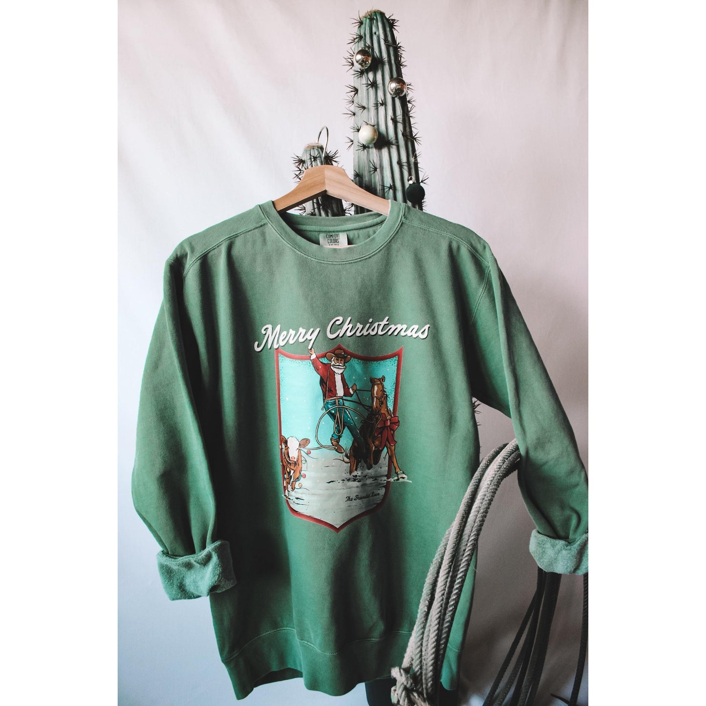 Santa’s Rodeo Crewneck