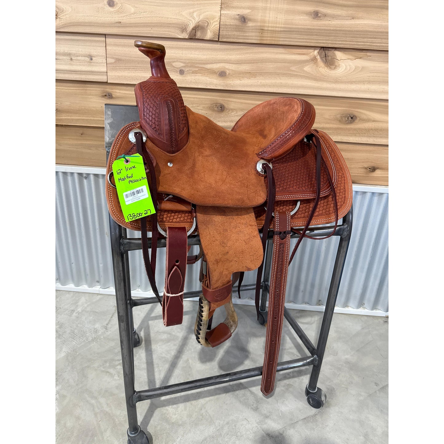 Irvine's 12"Modified Association Ranch Saddle