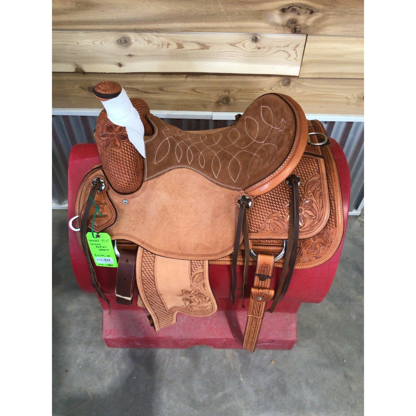Irvine 15.5" Custom Roping Saddle