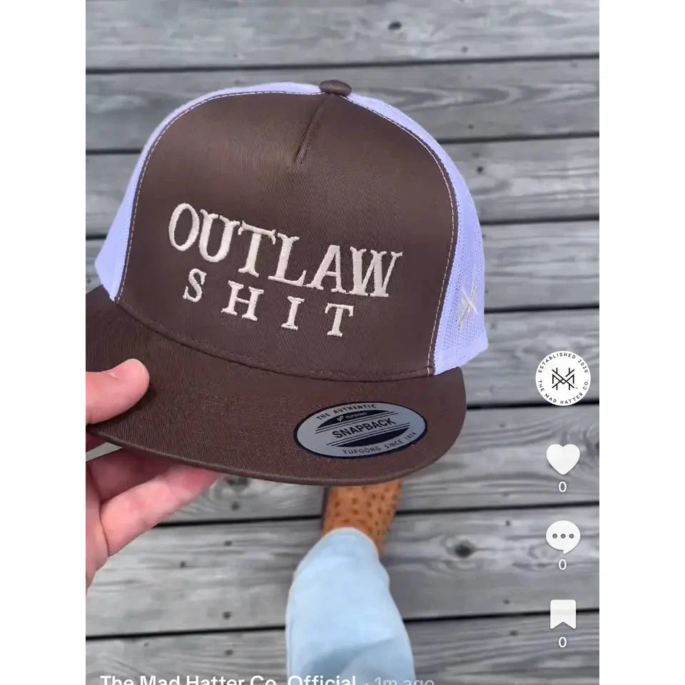 MHC Outlaw Shit Snapback Cap