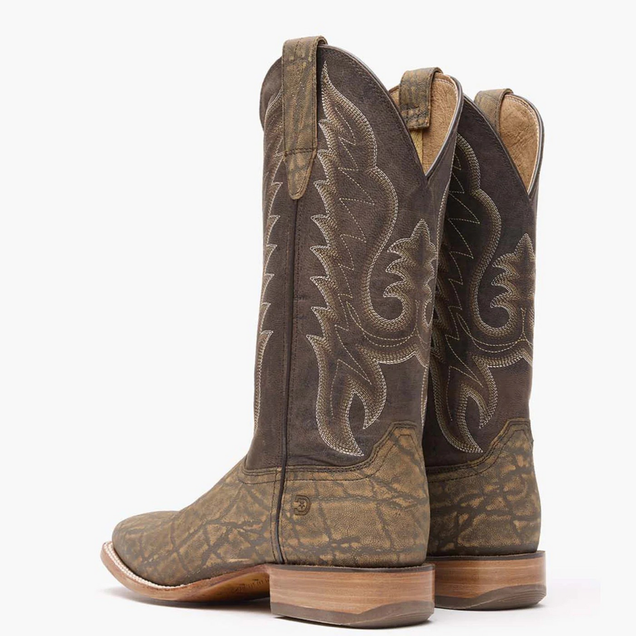 Durango Men's Brown 13" Western Rustic Tobacco Boots
