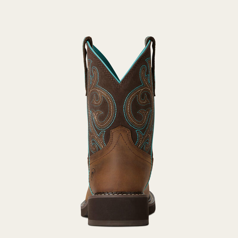 Ariat Women's Fatbaby Heritage Western Boots - Distressed Brown/Fudge