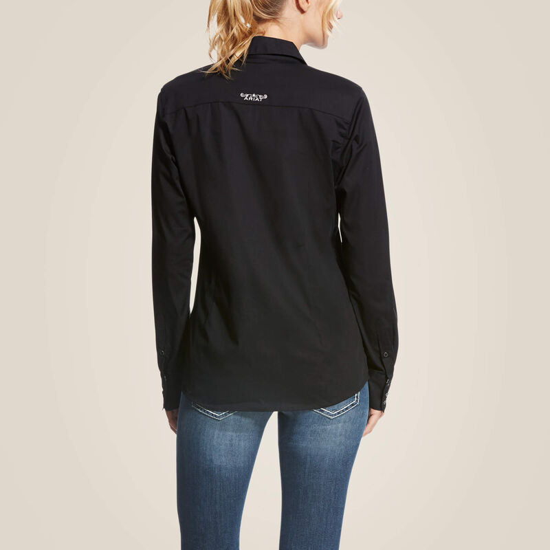 Ariat Women's WR Kirby Straight Shirt - Black