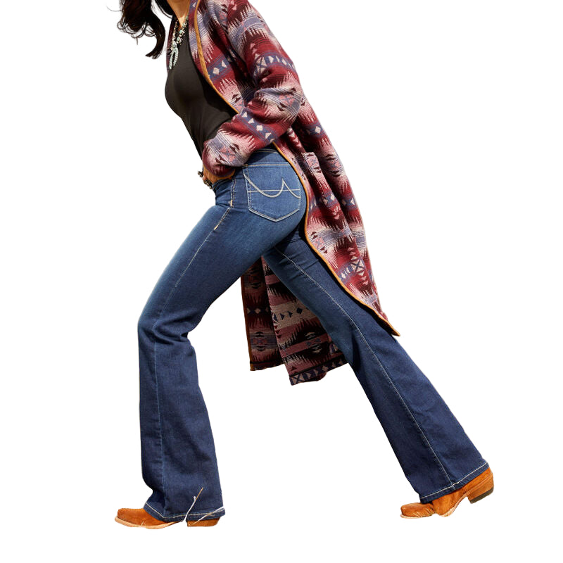 Ariat Women's Ultra Stretch Perfect Rise Katie Flare Jean - Maya - Irvine Tack & Western Wear