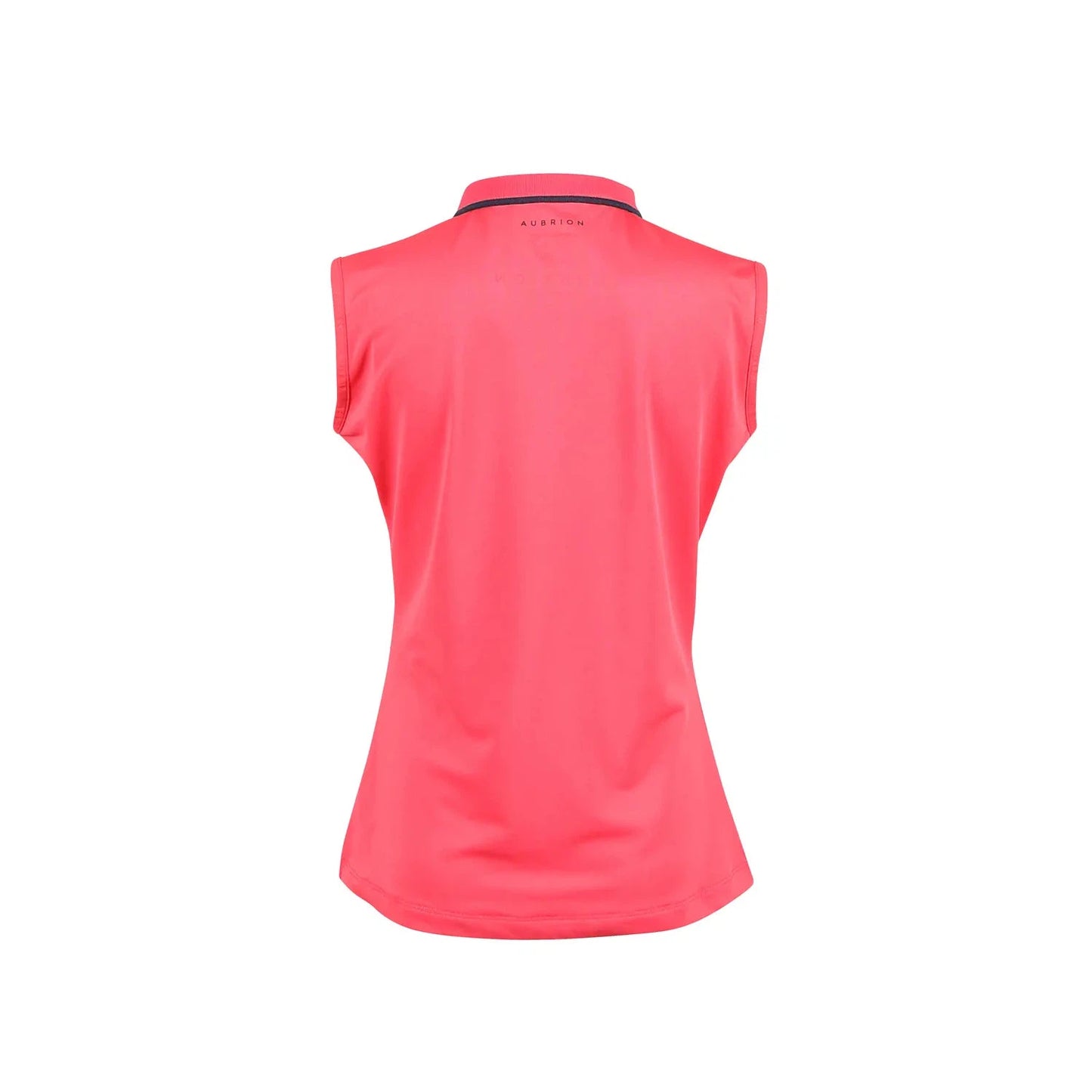 Aubrion Poise Tech Sleeveless Polo Shirt - Young Rider - Coral