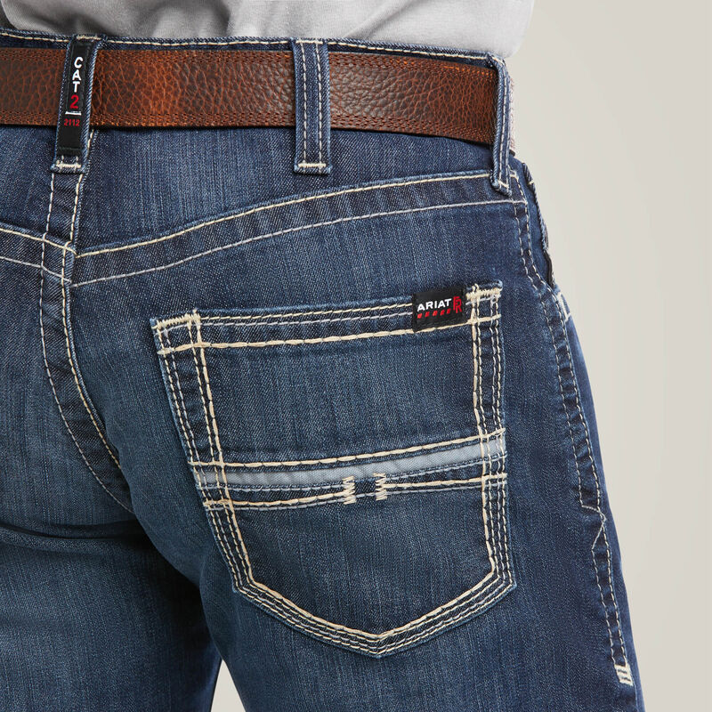 Ariat Men's Fire Resistant M5 DuraLight Stretch Coltrane Straight Jeans - Billings