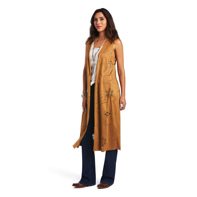Ariat Women's Magdalena Suede Vest Nubuck