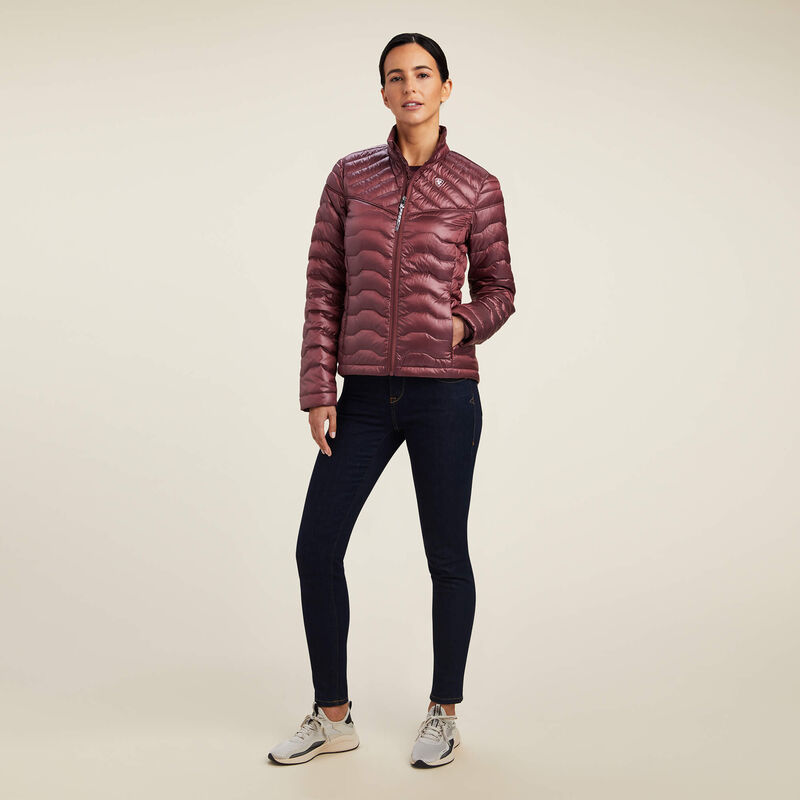 Ariat Womens Ideal Down Jacket - Wild Ginger