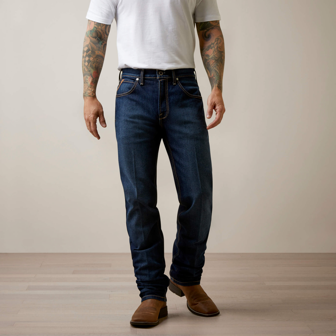 **Ariat Men's M1 Vintage Hansen Straight Jeans - Clayton
