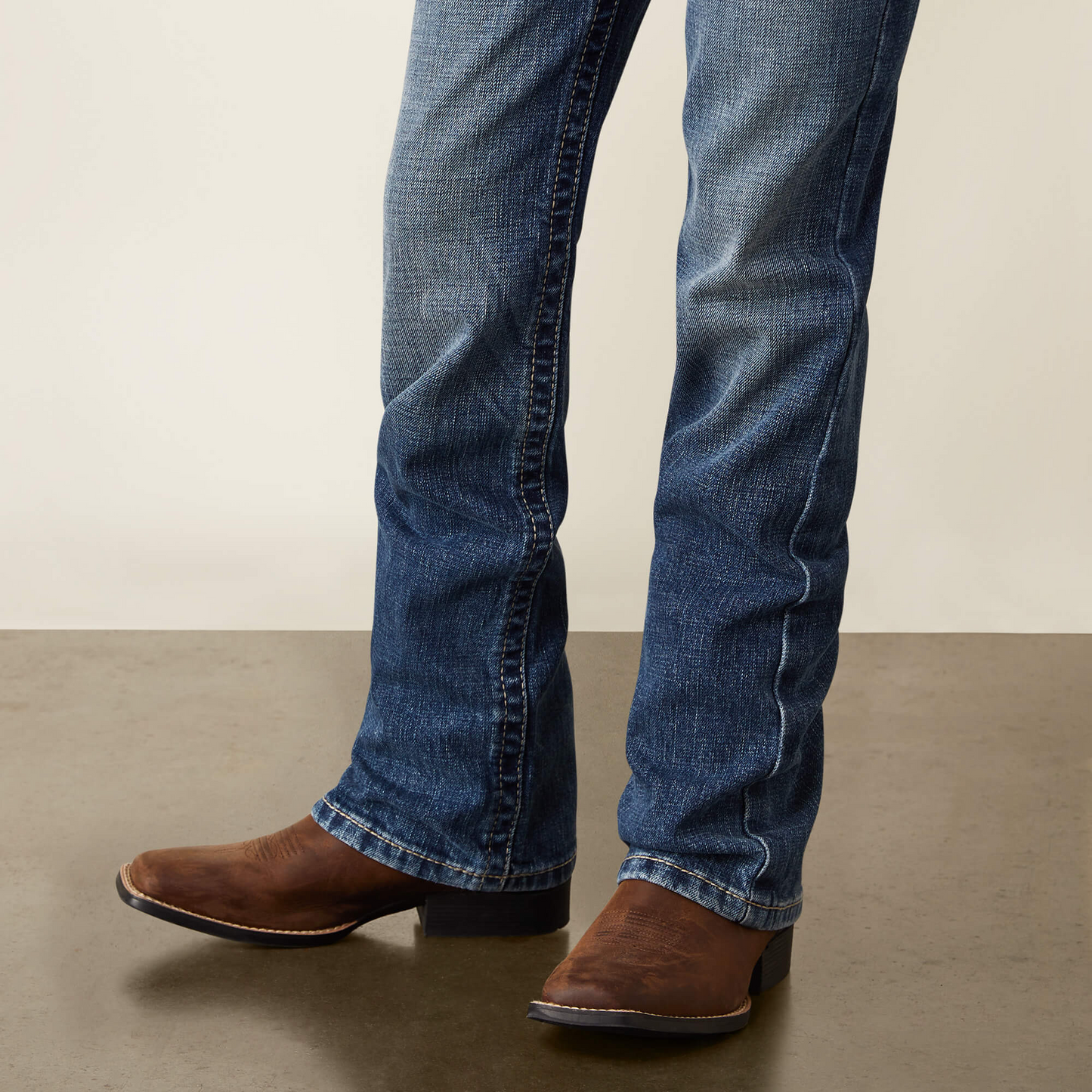 **Ariat Boy's B4 Relaxed Graystill Boot Cut Jeans - Nelson