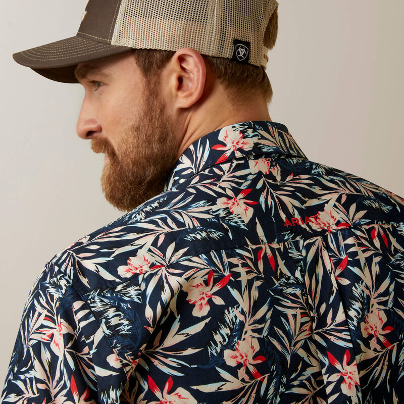 Ariat Men's Omer FTD SS Shirt Midnight