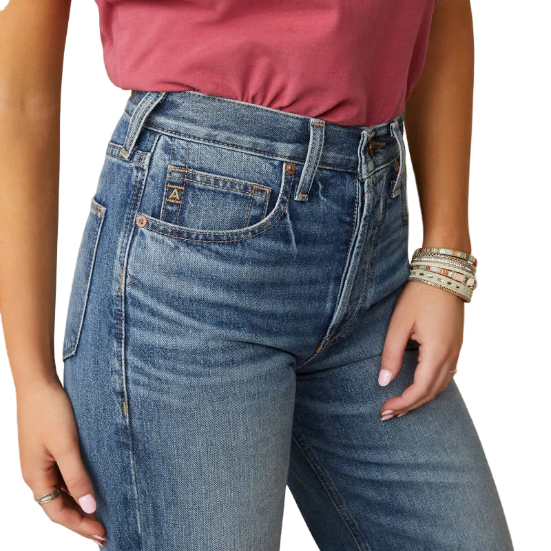 Ariat Women's Ultra Tomboy Wide Jeans - Moana - Irvine Tack & Western Wear