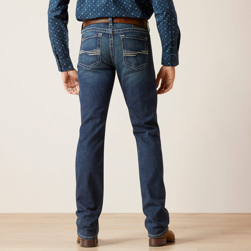 **Ariat Men's M8 Modern TekStretch Easton Slim Jeans - Galaxy