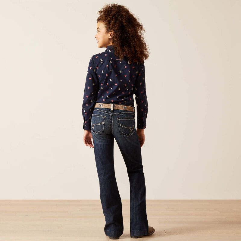 **Ariat Girl's REAL Selma Trouser Jeans - Naomi