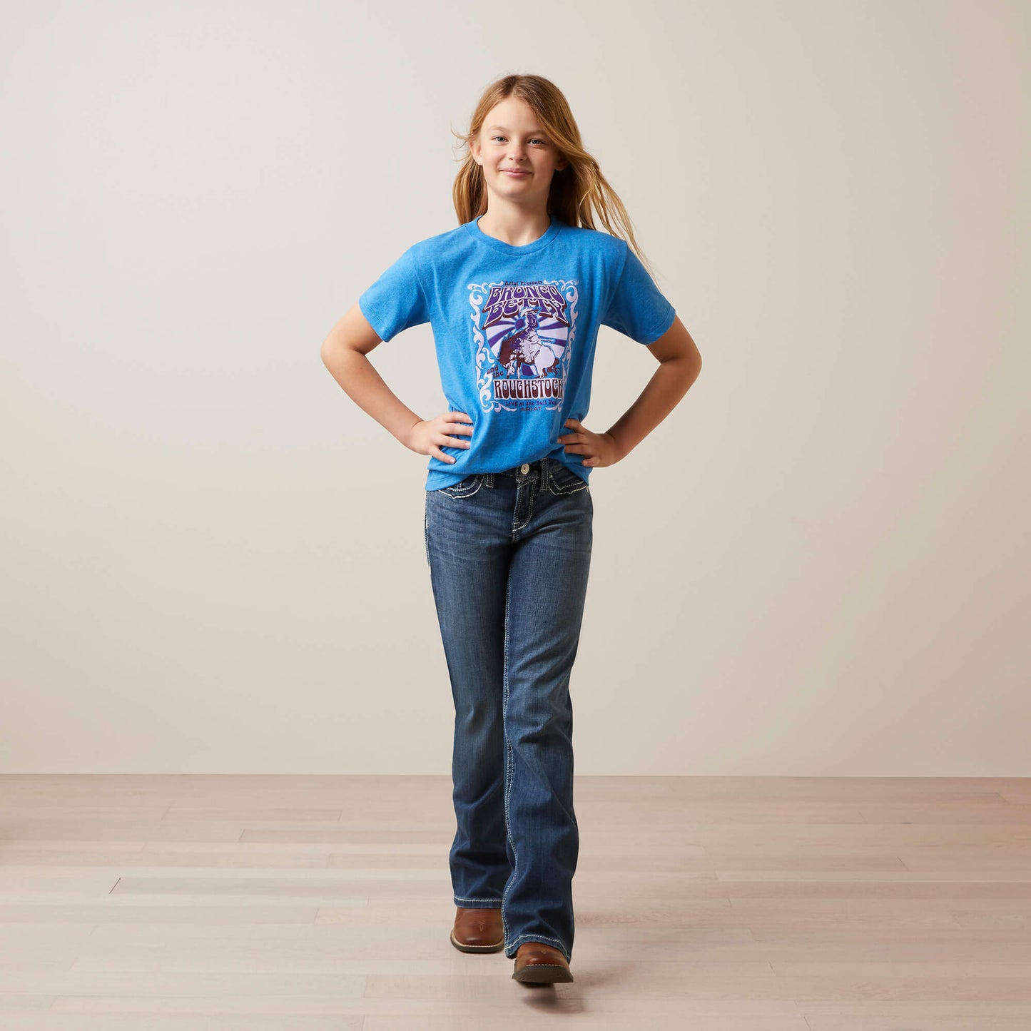 Ariat Girls Bronco Betty Tee