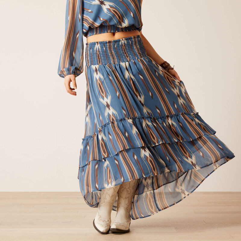 Ariat Women's Chimayo Skirt - Jacobo Chimayop Print
