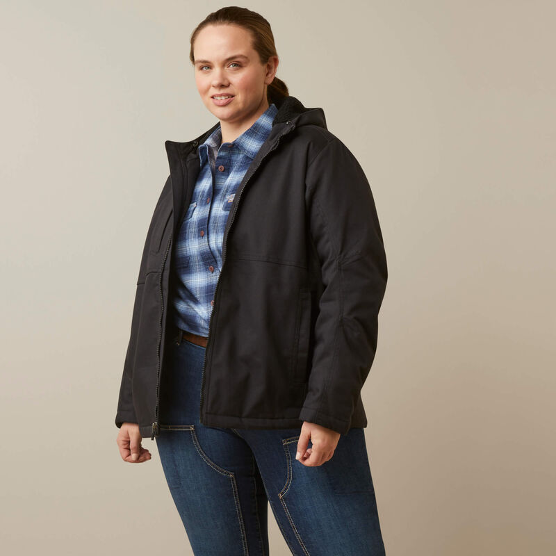 Ariat Women's Rebar DuraCanvas Insulated Jacket Black