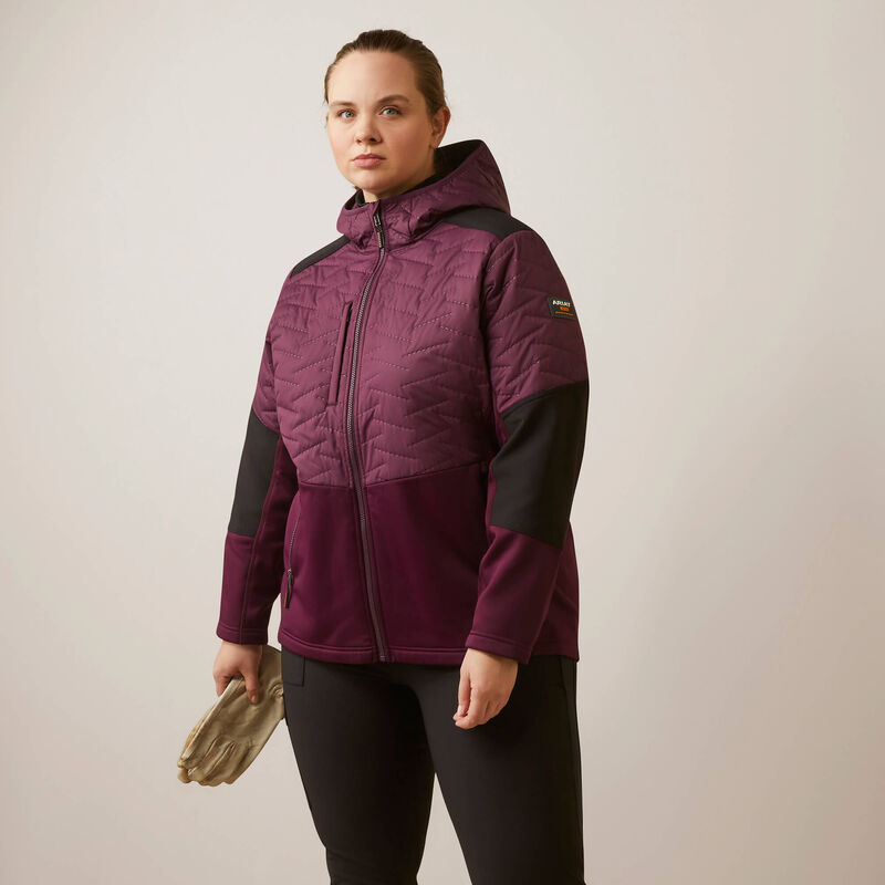 Ariat Women's Rebar Cloud 9 Insulated Jacket  Potent Purple