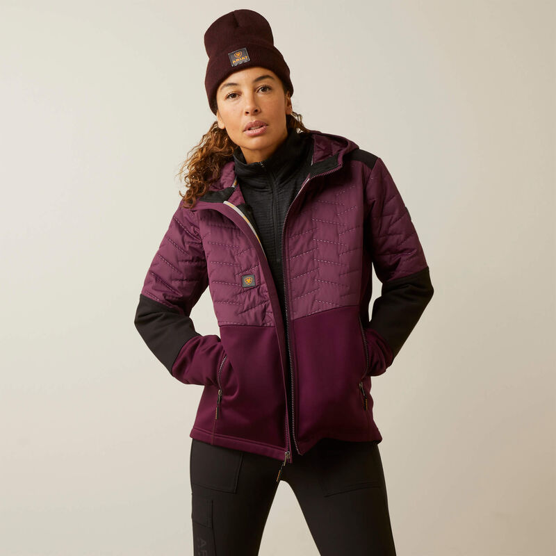 Ariat Women's Rebar Cloud 9 Insulated Jacket  Potent Purple