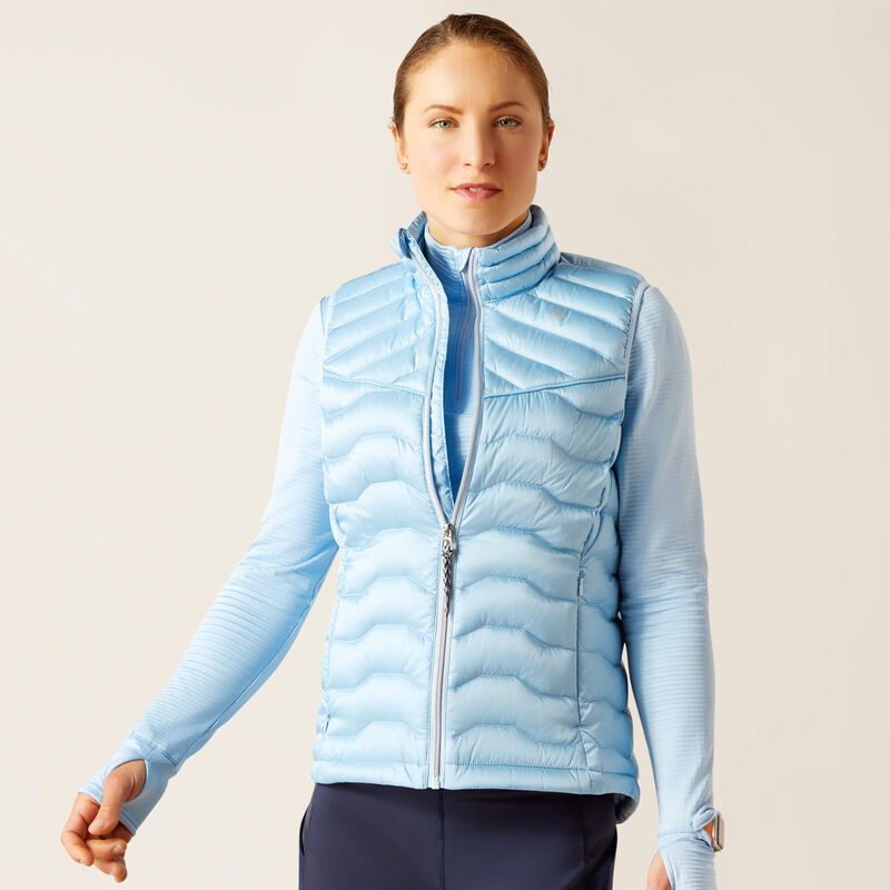 Ariat Women's Ideal Down Vest - Iridescent Cote D'Azur