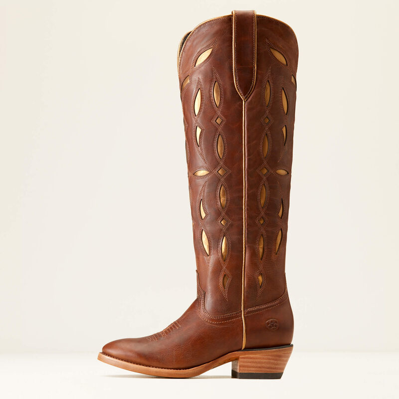 Ariat Women's Saylor StretchFit Western Boots - Chic Brown