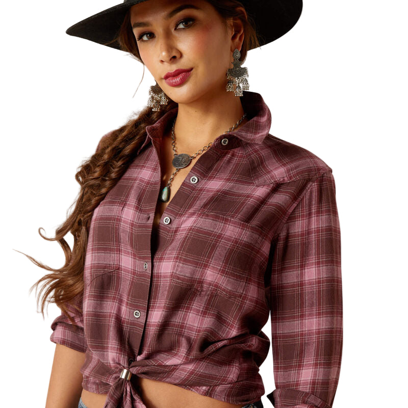 Ariat Women's REAL Billie Jean Shirt - Lucky Plaid