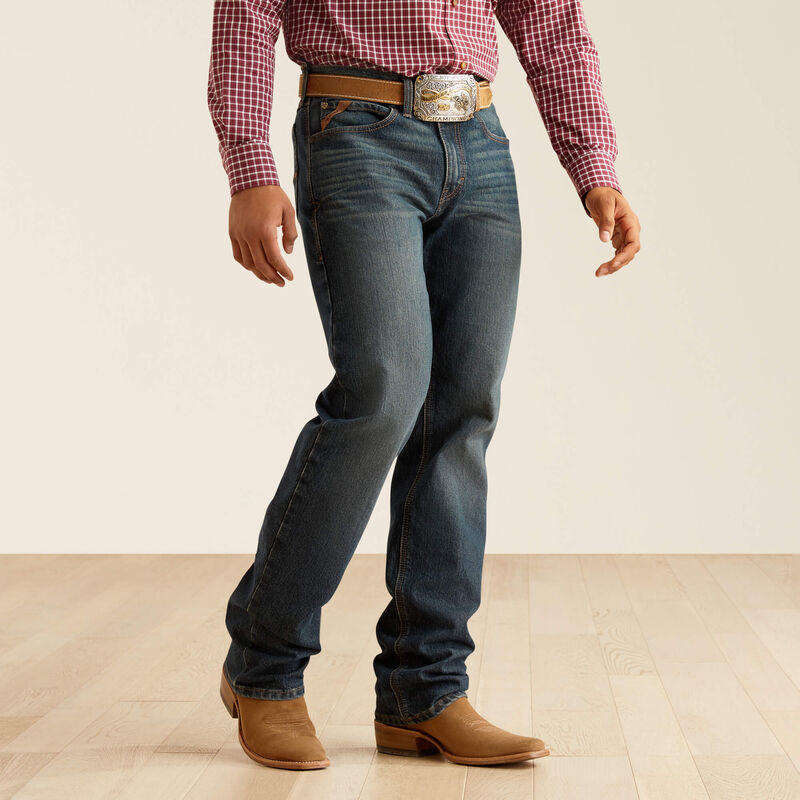 **Ariat Men's M2 Traditional Relaxed Stretch Pro Series Ray Bootcut Jeans - Atlas