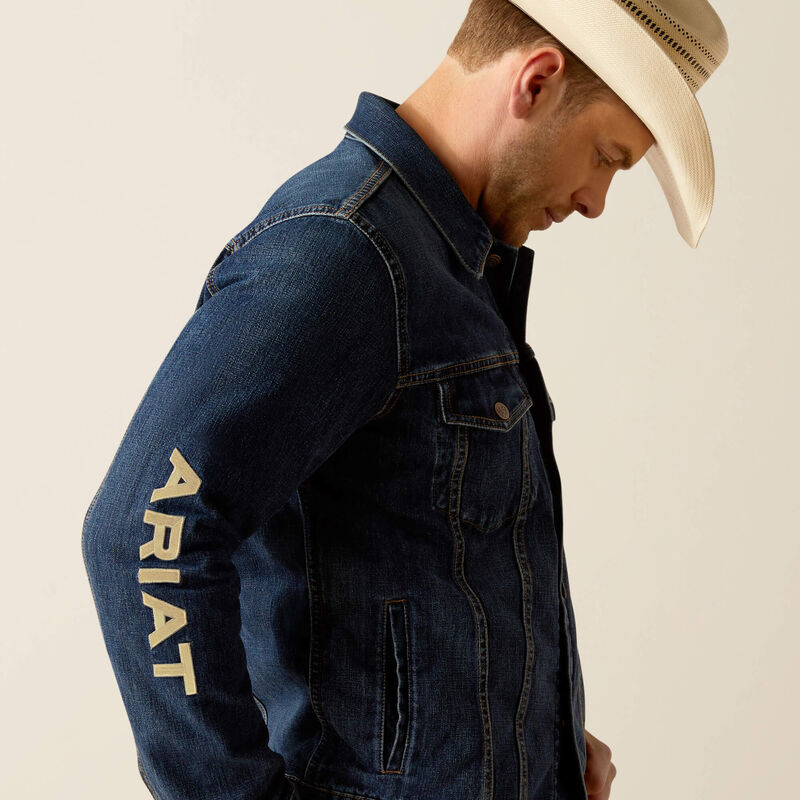 Ariat Men's Denim Team Trucker Jacket - Richford