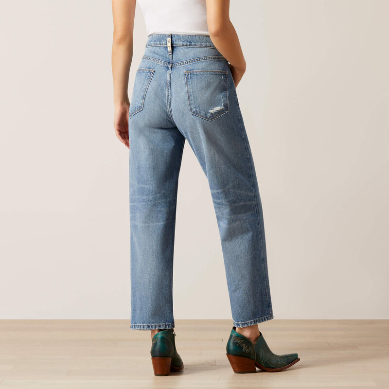 Ariat Women's Ultra High Rise Quincy Tomboy Straight Jeans - Dominca