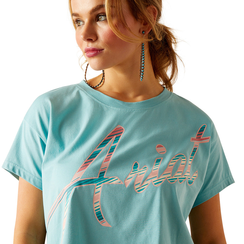Ariat Women's Mills Short Sleeve T-Shirt - Marine Blue