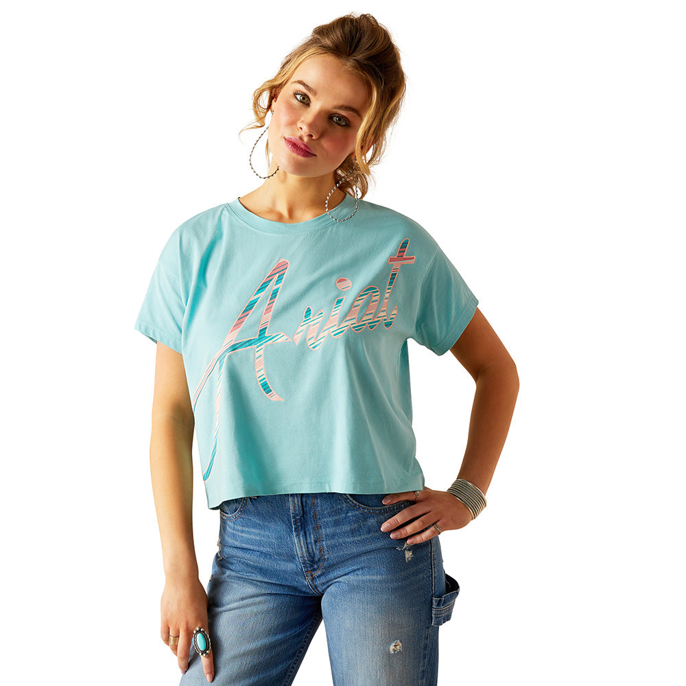 Ariat Women's Mills Short Sleeve T-Shirt - Marine Blue