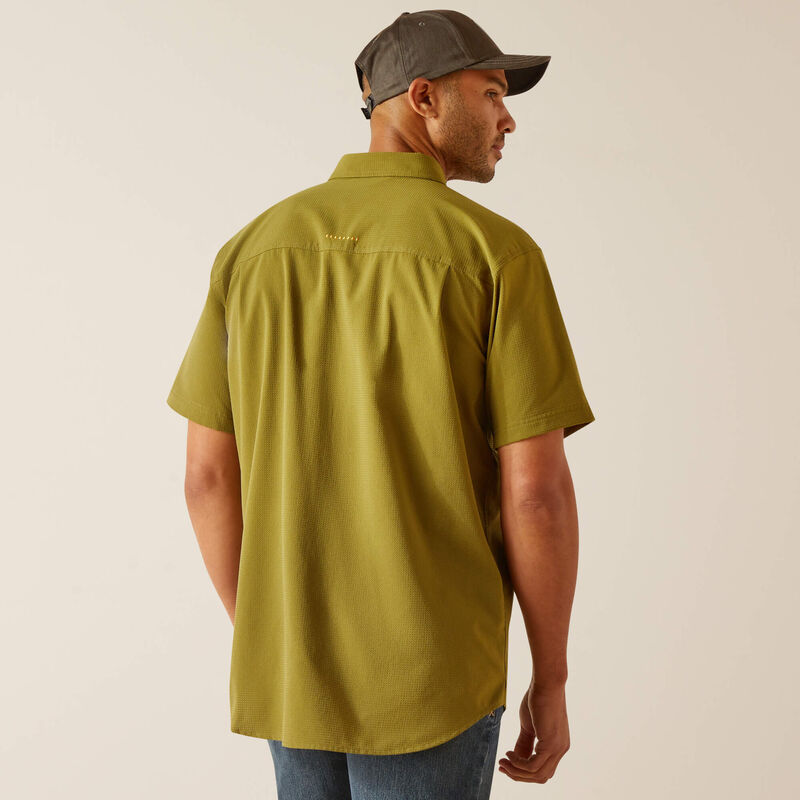 Ariat Men's Rebar Made Tough 360 Airflow Work Shirt - Lichen