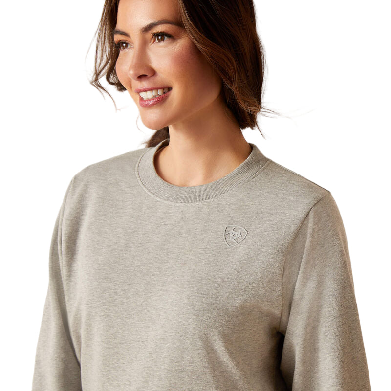 Ariat Women's Memento Sweatshirt - Heather Grey