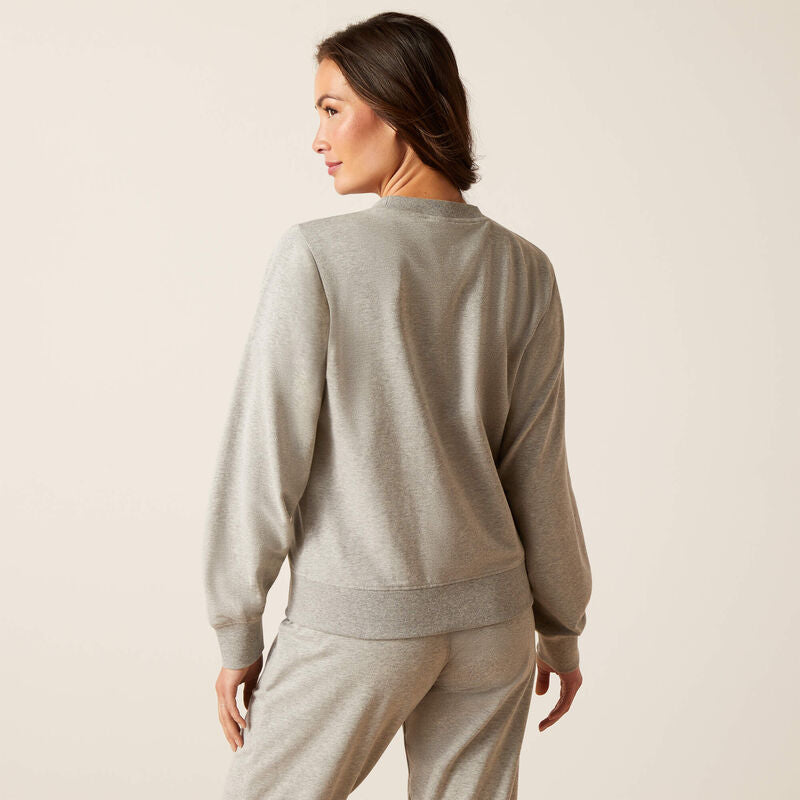 Ariat Women's Memento Sweatshirt - Heather Grey