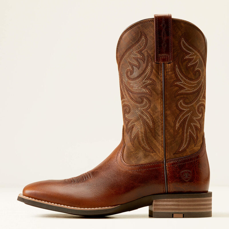 Ariat Men's Slingshot Cowboy Boots - Beasty Brown/Rugged Tan