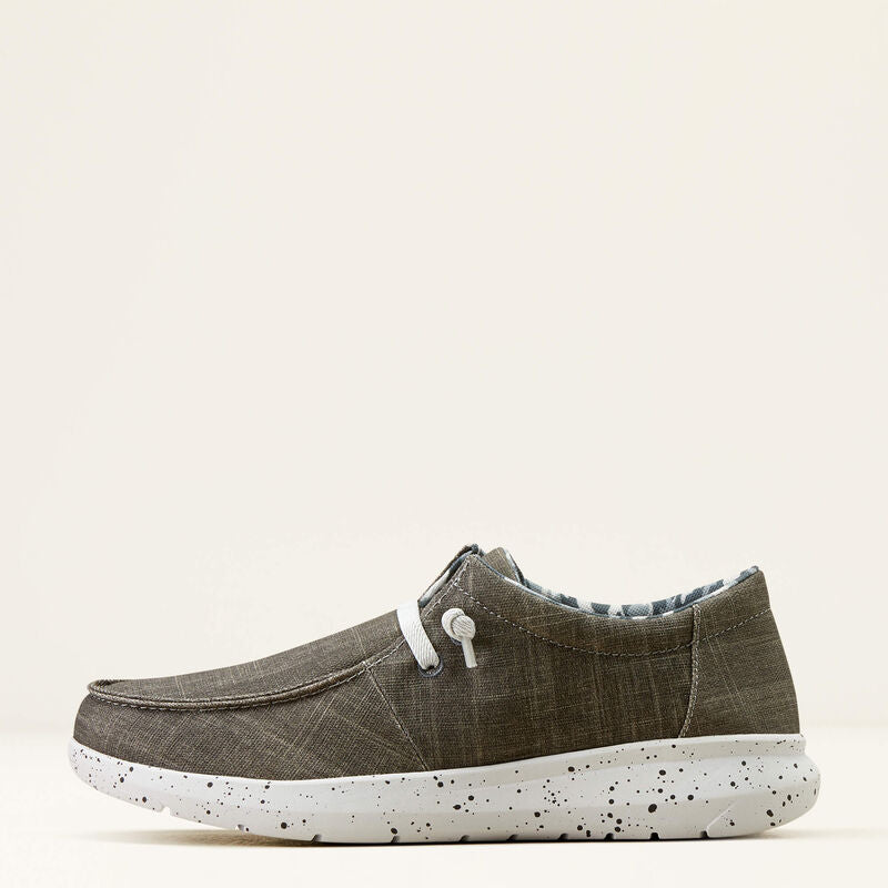 Ariat Men's Hilo Shoes - Grey Noir/Shattered Charcoal
