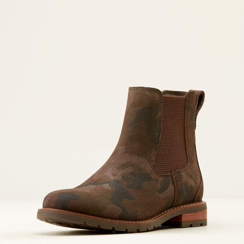 **Ariat Women's Wexford Chelsea Boots - Camo Suede - FINAL SALE