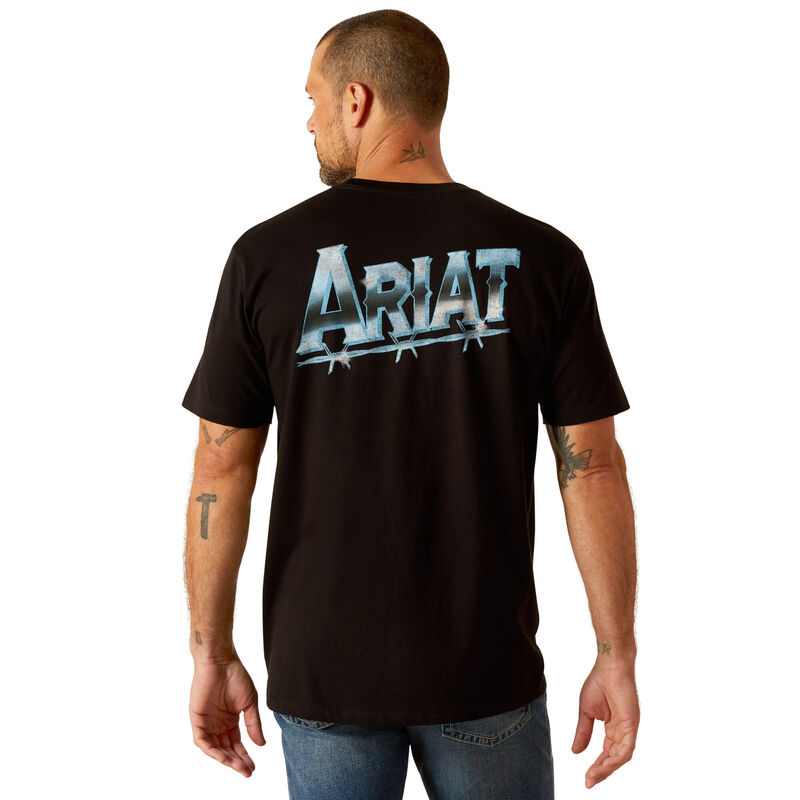 Ariat Men's Chrome Wire T Shirt - Black