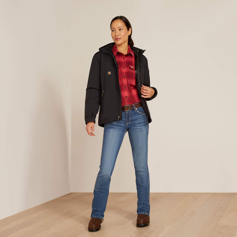 Ariat Women's Rebar Cordura Ripstop Insulated Jacket - Black